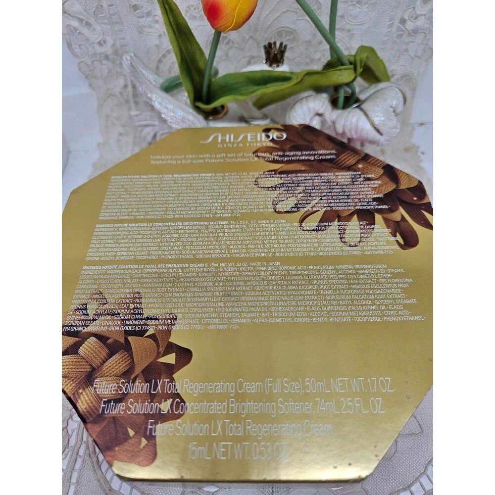 Shiseido Future Solution LX Restore & Regenerate Skincare 3-Pc. Set NIB
